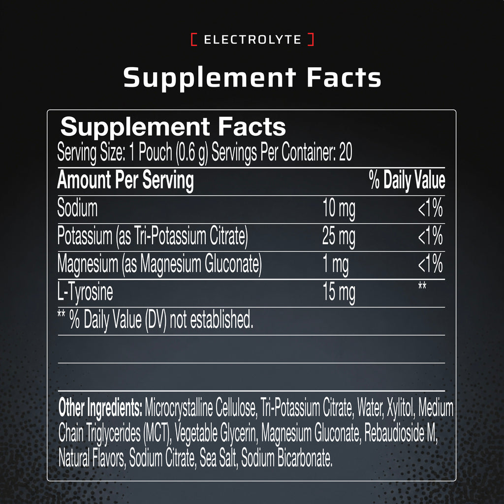 Electrolyte Pouches - Lime