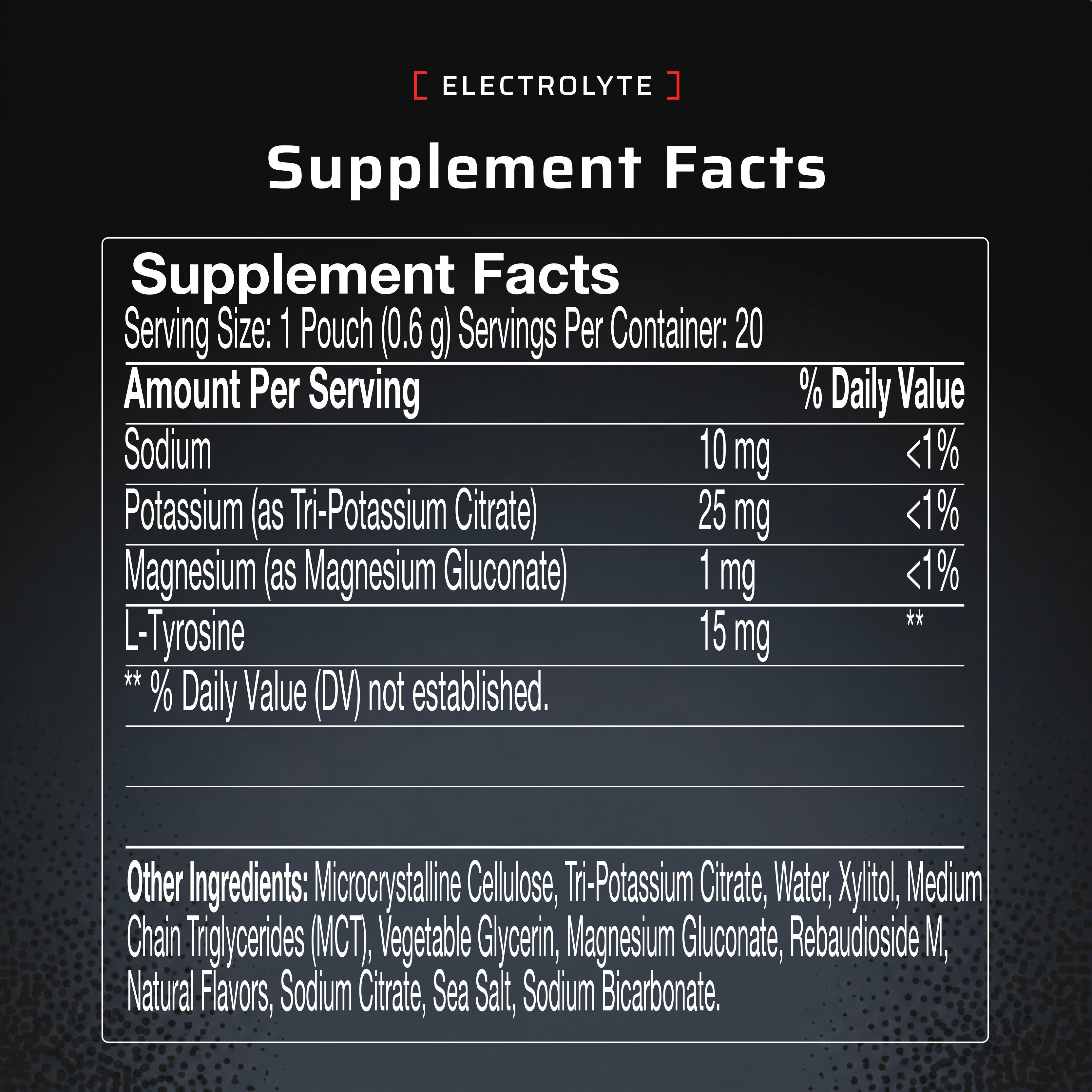 Electrolyte Pouches - Lime